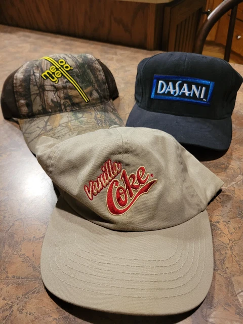 Vanilla Coca-Cola Mello Yello Realtree Dasani Adjustable Hats Caps