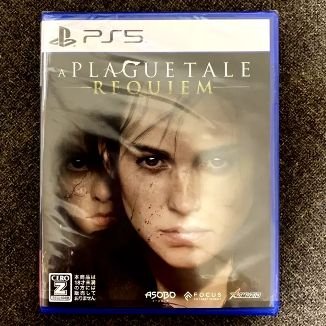 CUSTOM PACKAGING｜A PLAGUE TALE: REQUIEM｜PS4 PS5｜SEALED｜NO GAME