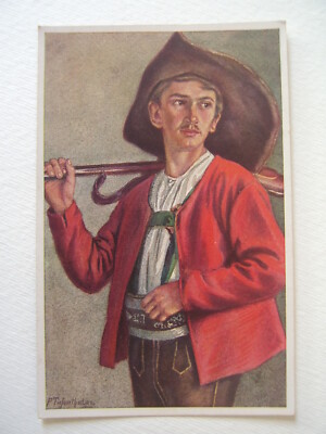 BZ TIROLER TRACHTEN TRENTINO ALTO ADIGE PAULA TIEFENTHALER  ANNO 1920  BELLA 