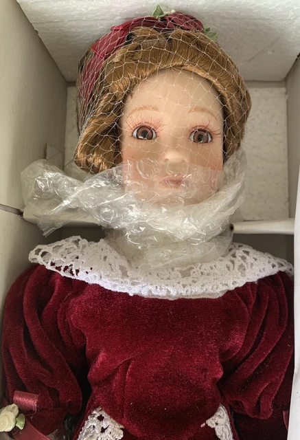 Heritage Signature Collection "Lauren In Lace" Doll in Red Victorian Dress  NEW