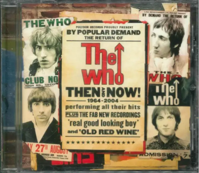 ◄► THE WHO "Then & Now" Best Of CD