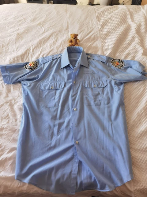 Police Shirt with Metropolitan Toronto patches