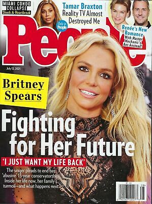 PEOPLE Magazine BRITNEY SPEARS Fighting for Her Future Miami Condo Collapse 2021 2