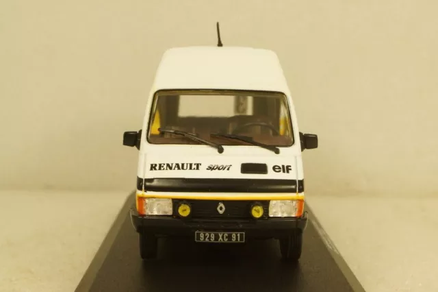 RENAULT TRAFIC P 1200 Véhicule Assistance RENAULT SPORT ELF Team 1984 1/43 Neuf 3