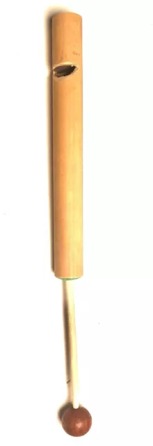 1 x Fair Trade  Vietnamese Slide Whistle Bird Call Flute Bamboo Small