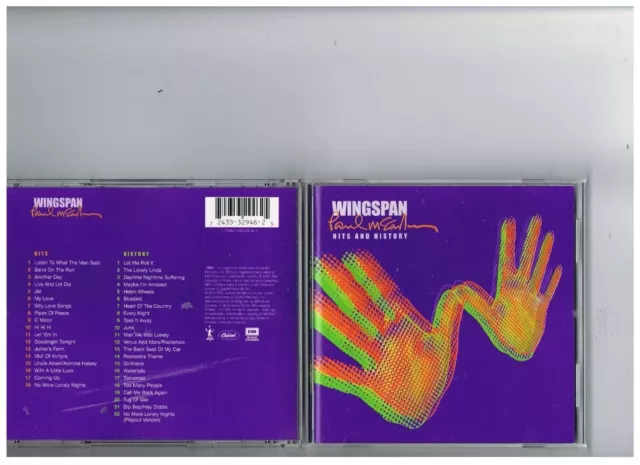 Paul Mccartney 2 Cd Set. The Best Of Greatest Hits  Wingspan. Beatles