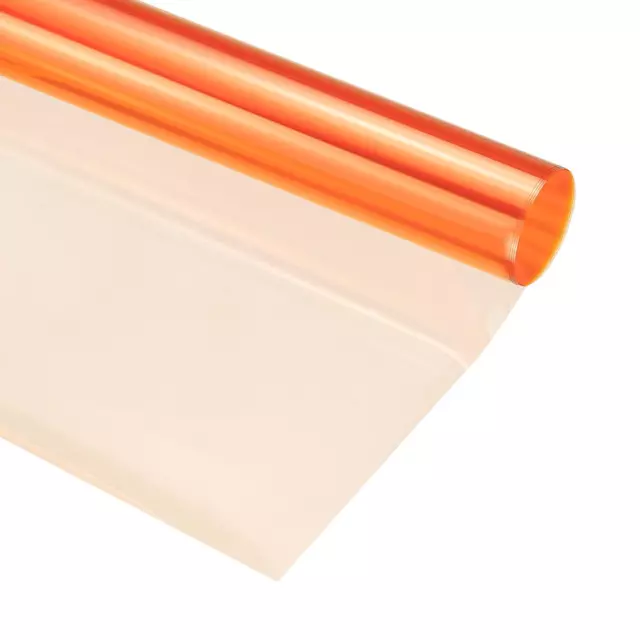 Gel Color Filter Paper Polyester Film 40x50cm Orange 85B for Camera Photo, 2pcs