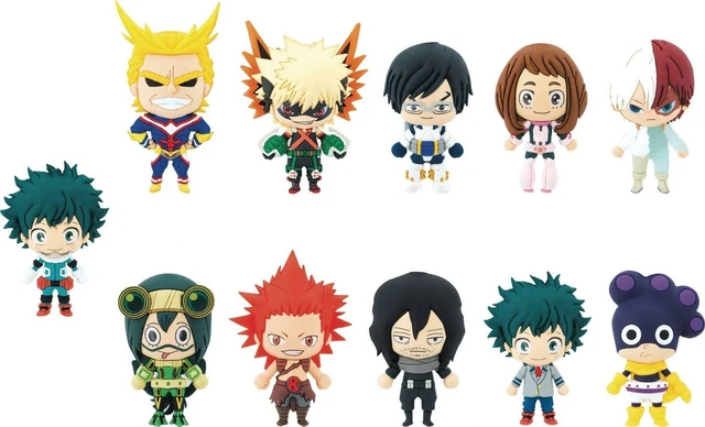 My Hero Academia Portachiavi 3D Set Completo Di 11 Pezzi Serie 1 Anime Manga #1