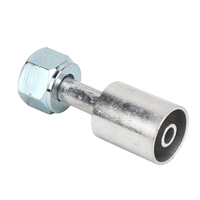 Connecteur De Climatiseur De Voiture Joint En Aluminium De Climatisation Droit 4