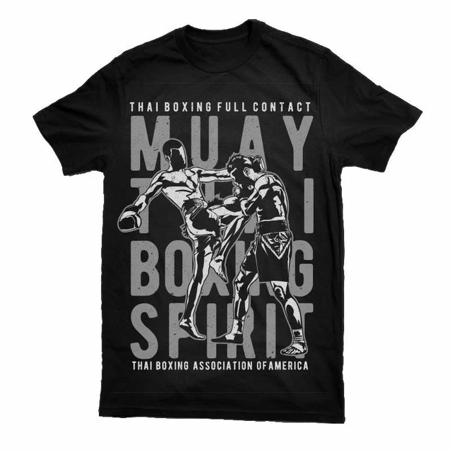 Camicia Muay Thai T Top Mma Uomo Boxing Donna Uomo Tiger Phuket Unisex S-3XL