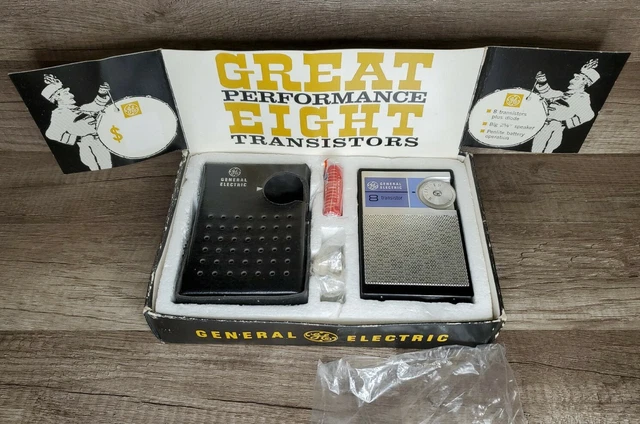 Ancien lecteur General Electric TA-560A 8 pistes, non testé, trouvaille