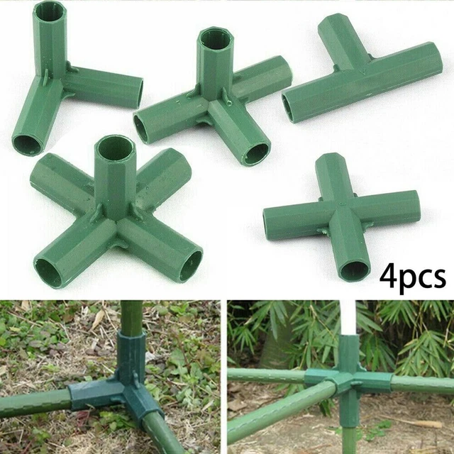 Plastique Structure Tuyau Connecteur Plat Angle Droit 3/4/5 Ways Rotule Rack