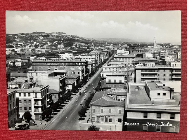 Cartolina - Pescara - Corso Italia - 1960 ca.