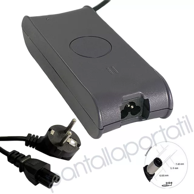 Cargador 90V 19.5v 4.62A compatible de Calidad para Dell Latitude D630 repuesto