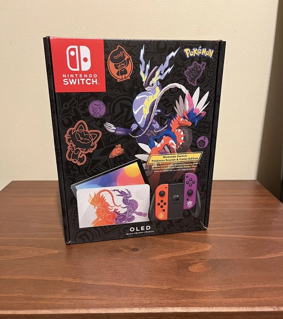 NINTENDO SWITCH OLED Model Pokemon Scarlet/Violet Edition IN HAND Ready