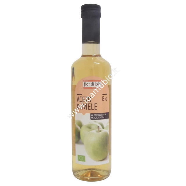 Aceto di Mele Fior di Loto 500ml - Biologico non pastorizzato