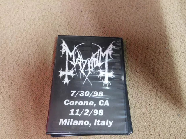 Mayhem "Live Dvd #13-" 2 Shows On 1 Import Dvd