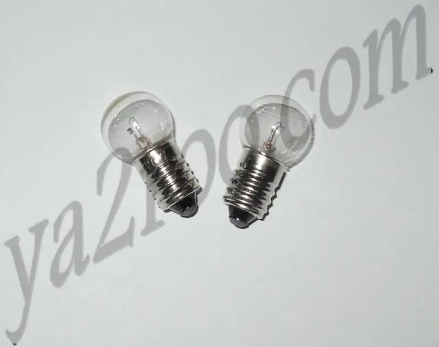 lot de 2 lampes ampoule 6 volt 6 watt à visser cyclomoteur