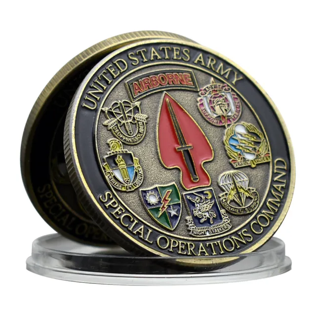 U.S. Army Special Operations Command Coin US Army Challenge Coin Collective Gift