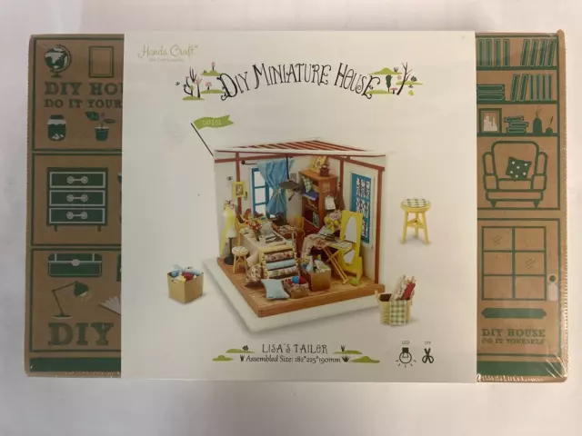 Hands Craft Lisa's Tailor DIY Miniature House DG101