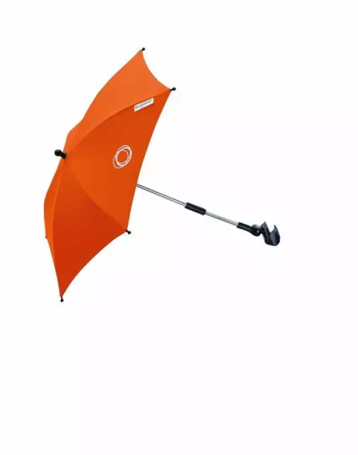 Bugaboo Ombrelle parapluie pare soleil Orange poussette Landeau UPF 50 + *NEUVE*