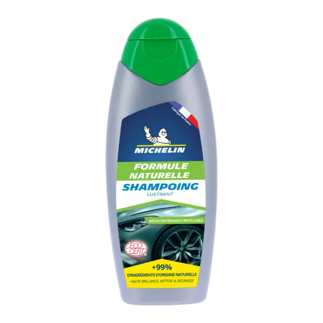 MICHELIN Formule Naturelle shampoing lustrant auto bidon 500ml