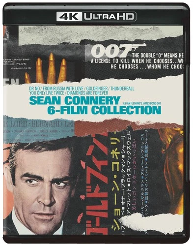 JAMES BOND SEAN Connery 6 Film Collection Blu Ray 2025 Sean Connery James Bond Sean Connery 6 Film Collection Blu Ray 2025.webp