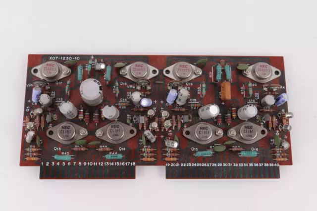 Kenwood KR-9940 Amplifier Board X07-1230-10== 2SA653 / 2SC1161 Pairs