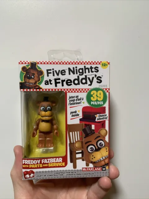 FIVE NIGHTS AT FREDDY'S FREDDY FAZBEAR WITH PARTS AND SERVICE McFARLANE  25201
