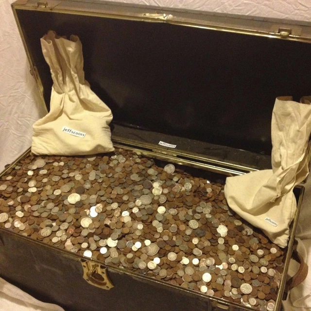 Old Antique Coins Old US Silver coins Lot Hoard with silver dime in this lot