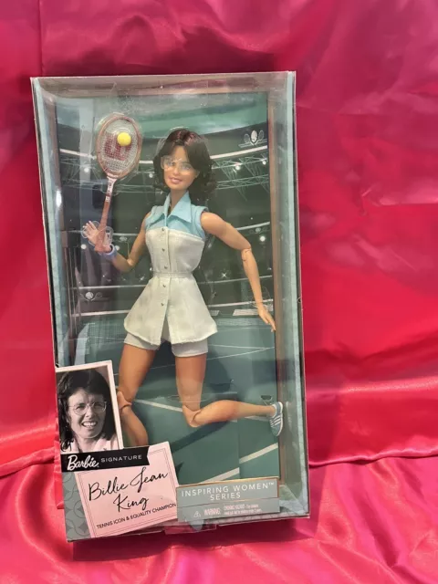 Barbie Signature Collection Inspiring Women Series Billie Jean King 2019 Nib