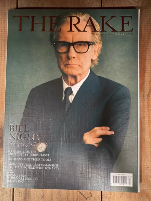 The Rake magazine #93 2024 Bill Nighy, Rafe Spall, Donal Finn, Audemars Piguet