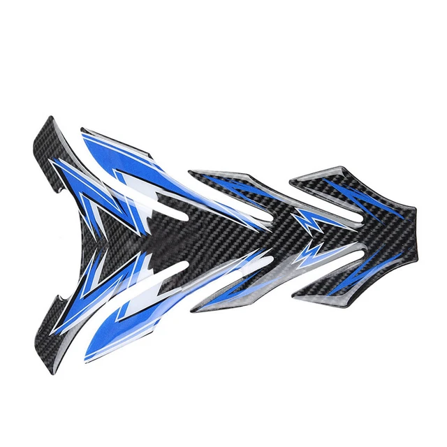 Réservoir Autocollants Fiber De Carbone Protection De Réservoir De Moto