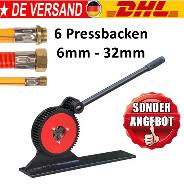 6-Backen Niederdruck Schlauchpresse Mobil Manuell S Produktbild-Vorschau 5