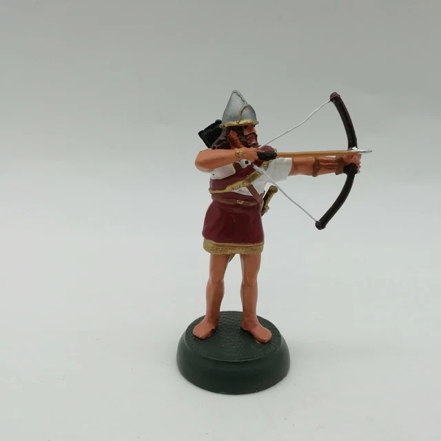 Lot De 5 Soldats Almirall Palou WW2 - Échelle 1:32 (60 Mm) - Figurines Plomb Peintes - Occasion