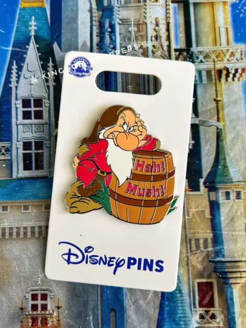 2024 Disney Parks Grumpy Snow White & Seven Dwarfs Hah! Mush! OE Pin