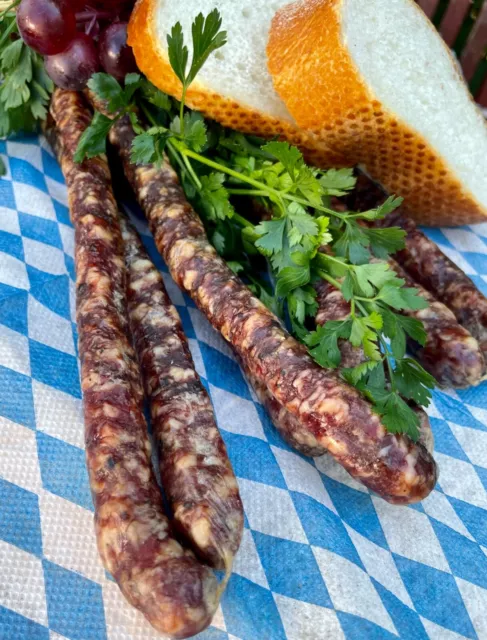 ca. 1000gr. Pfefferbeisser, über Buchenholz geräuchert, hausgemacht