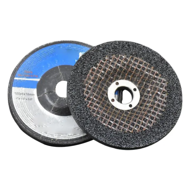 Discos de molienda de rueda de molienda de resina de 100 × 6 × 16 mm para pulido de metales