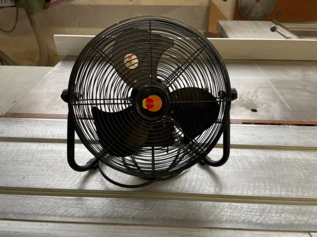 Ventilatore Industriale da Pavimento - Nero diametro 35 cm