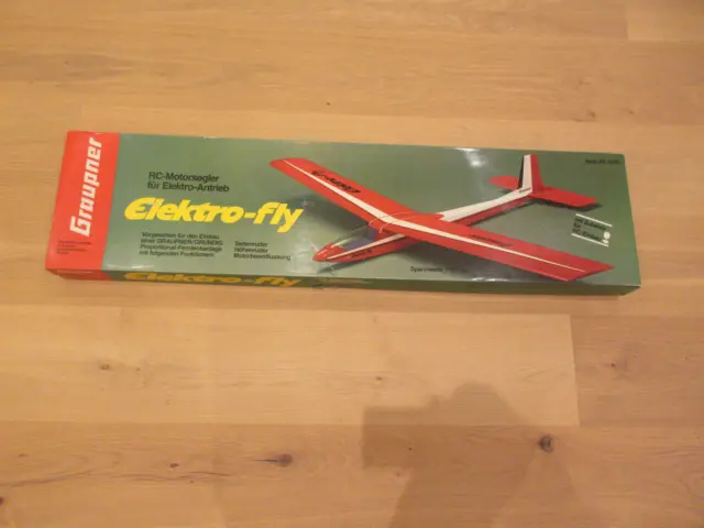 Graupner - Rarität " Elektro-fly Best.Nr. 4256 " RC Modellbaukasten