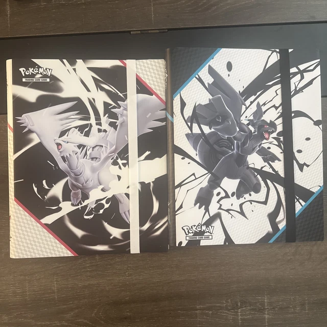 POKÉMON TCG BLACK Bolt & White Flare Binder *BINDERS ONLY*