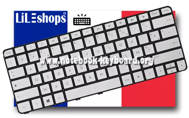 Clavier Français Original Pour HP Spectre x360 13-4112nf 13-4113nf 13-4114nf