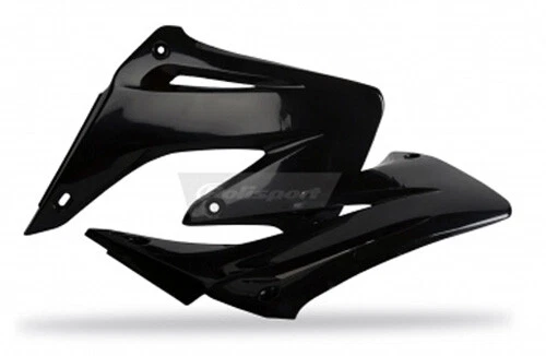 Polisport 2002-2007 Honda Cr250R Pr/Radiator Shrouds (Black) 8427000002