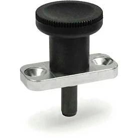 Plate Mount Indexing Plunger - Non Lock-Out Type Steel .24"x.55" Pin J.W. Winco,