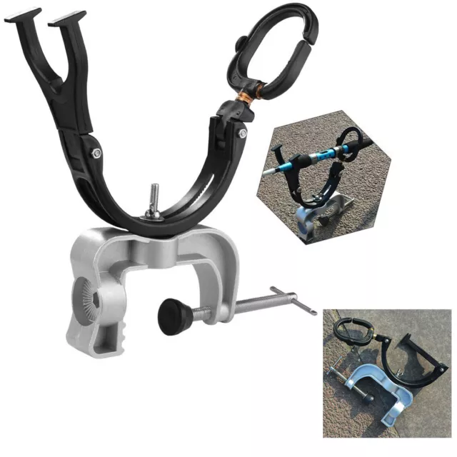 FISHING ROD HOLDER Rest 360 Degrees Rotation Support Hands Free Tackle  Outdoor C $25.78 - PicClick AU