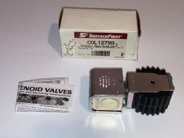 New Service First COL12799 Solenoid Coil X39000937010  MKC-2  120 / 50 -60 JAM