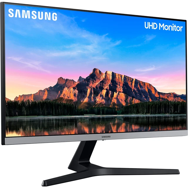 SAMSUNG U28R550UQP, LED-Monitor, 70 cm (28 Zoll), UHD, dunkelblau