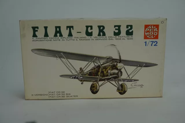 Vintage Supermodel Fiat CR32 1:72 Scale Model