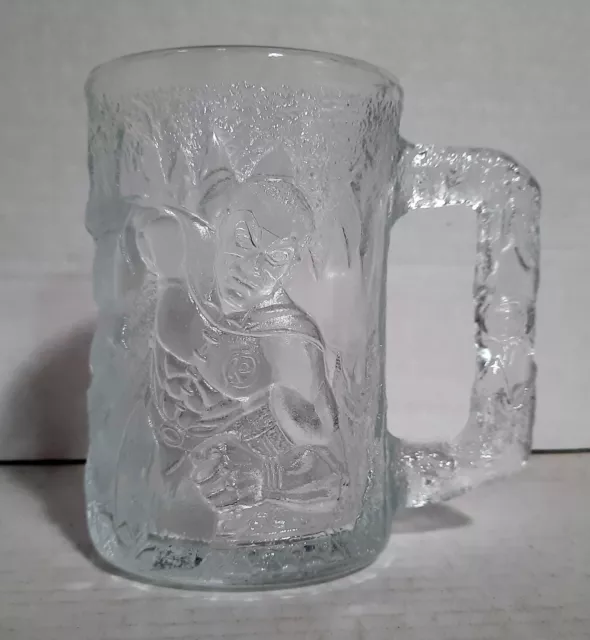 Vintage McDonald’s Batman Forever Glass Mug Cup 1995 Robin