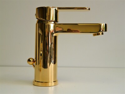 24 Carat GROHE Grohe Eurosmart Robinet de Lavabo Or Mitigeur à Levier Unique, 